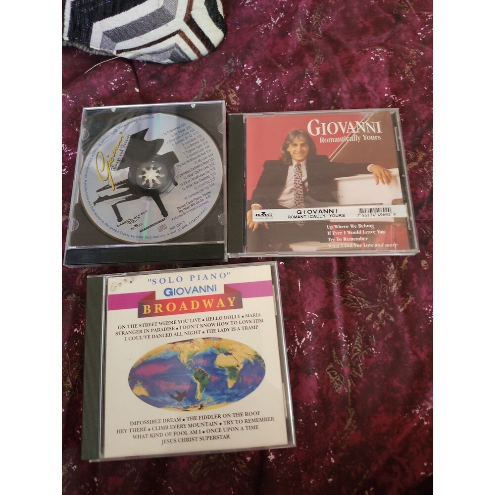 Giovanni –  3  CD Albums Mixed Songs